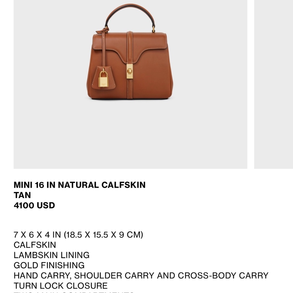 COPY - Mini 16 Celine